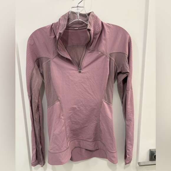Lululemon Run for Gold Half Zip in Mauvelous Size 4 - Picture 3 of 15